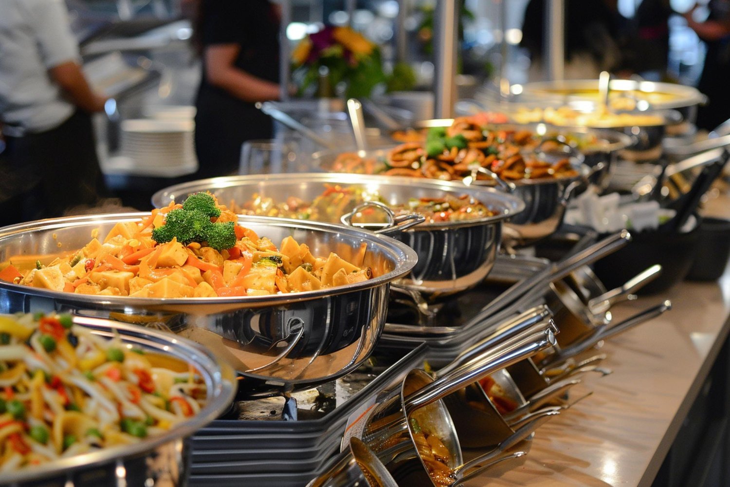 Prepared catering meals for oil and gas field operations